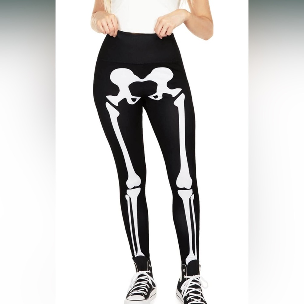 Skeleton Costume Pants